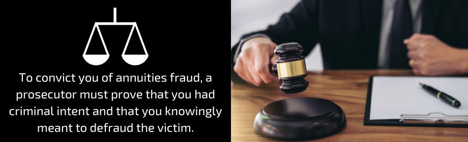annuity fraud prosecution