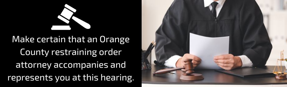 orange county restraining order attorney representation